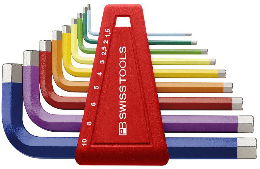 PB Stiftschlüssel-Satz PB 210 H-10 RB, 9-tlg., 1.5 - 10 mm - Schraubenzieher