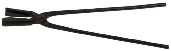 Schmiedezange, geschmiedet L= 500mm, mit Rundmaul - Bauwerkzeuge