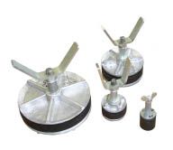 Absperrscheibe, ohne Durchgang