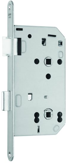 GLUTZ Einsteckschloss SWISS 1001, WC 78mm 230/18/3mm, DIN links, DM 60mm - Türschlösser und Zubehör