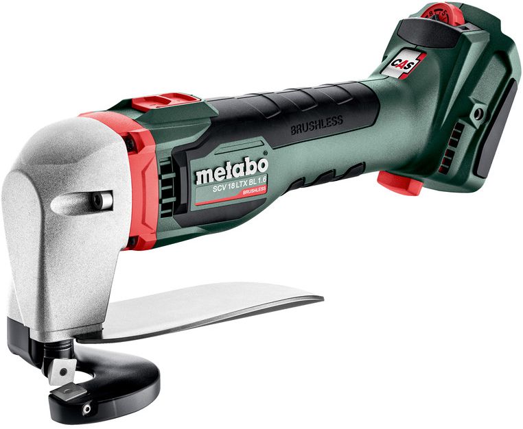 Akku-Blechschere SCV 18 LTX BL 1.6 18V, solo in metaBOX - Metabo Elektrowerkzeuge