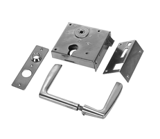 SCHÄNIS Zimmertürschloss 2005 RZ 65, DIN rechts CF, verzinkt - Türschlösser und Zubehör