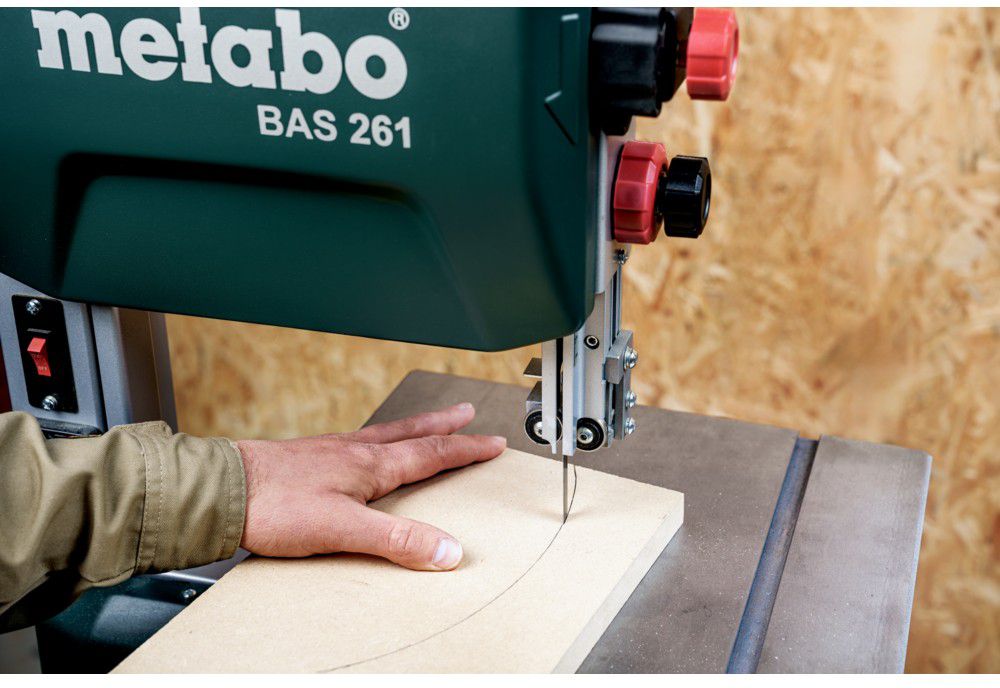 Bandsäge BAS 261 Precision 400W, 220-240 V, 735 m/min, Schnitthöhe 103mm - Metabo Elektrowerkzeuge
