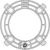 Dichteinsatz DN 100 aufklappbar Nr.1015 für Rohre 63mm - RDS-Mauerdurchführung