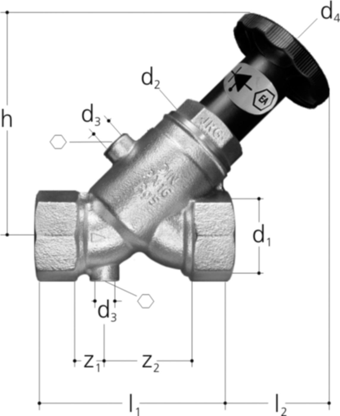 KRV absperrbar +GF+ JRG LegioStop