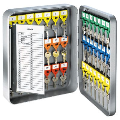 KyStor Schlüsselkasten KR-15.42 E Elektronikschloss, mit Schlüsselanhänger - Schlüsselzubehör