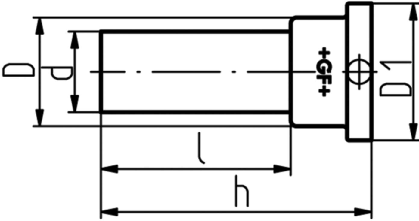 Bundbuchse flach 32mm 6210 761 069 323 - GF Instaflex-HWS-Schweisssystem