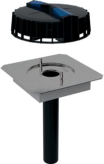 Dachwassereinläufe für Rinnen