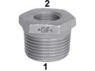 Reduziernippel 241 V 1"- 3/8" 770 241 225 - GF verz. Tempergussfittings