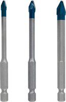 Expert Hard-Ceramic HEX-9 Bohrer-Set Ø 5, 6, 8mm, L= 90mm, 3-tlg. - Bosch Maschinenzubehör