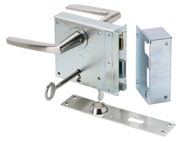 SCHÄNIS Zimmertürschloss 2005 BB 65, DIN links, verzinkt - Türschlösser und Zubehör