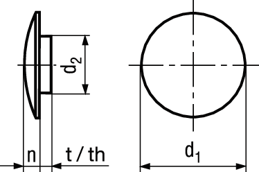 Schutzkappen für I-6kt PE grau BN1064 S5hØ5,2/10/3, - Bossard Schrauben