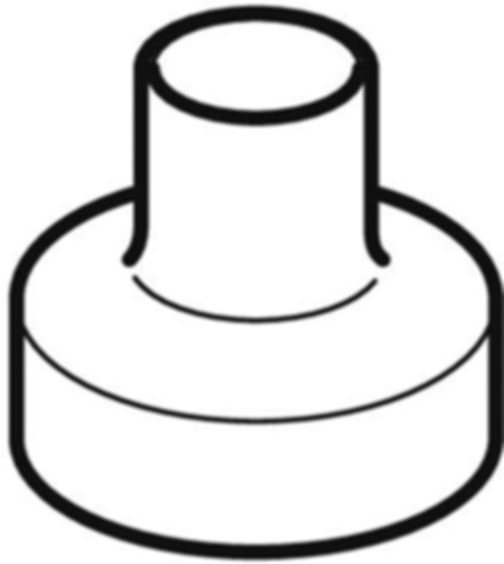 Reduktion zentrisch 365.570.16.1 d 75/ 63mm - Geberit-PE-Formstücke