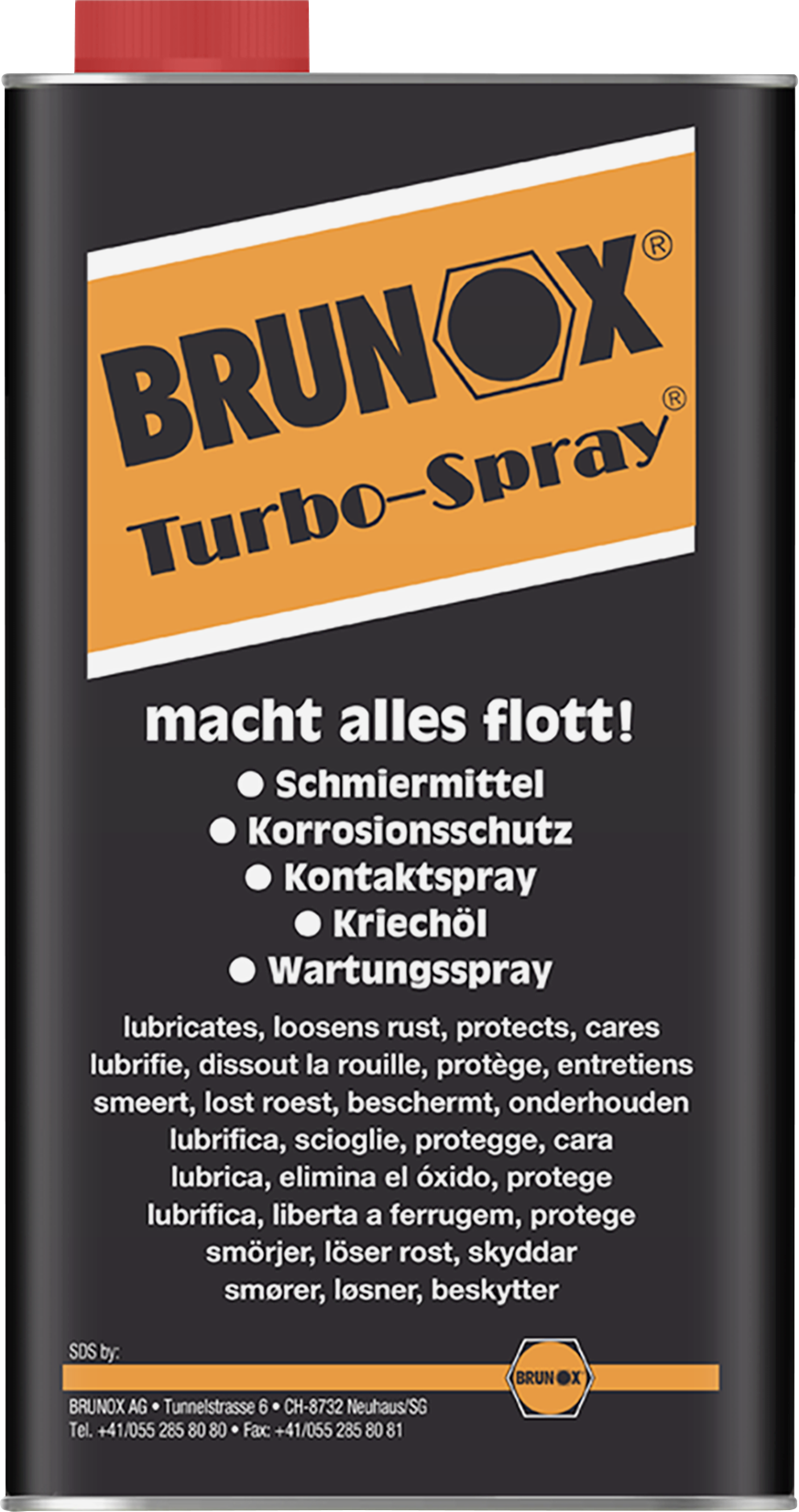 BRUNOX Turbo-Spray Kanister à 5L - Schmieren