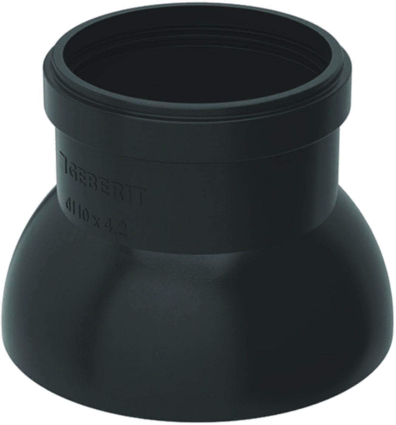 Dunstrohr-Abdeckung 125mm 368.989.16.2 - Geberit-PE-Formstücke