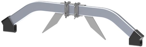 HB Paar Spitzen für gebogene Bodentraverse - Diverses Befestigungsmaterial