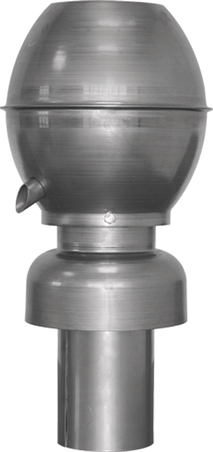 Zink Typ AMT 150 mm Standrohr 250 mm - Antares Entlüfter