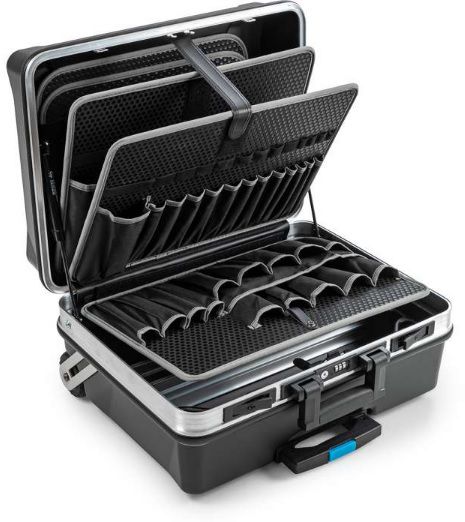 B&W Werkzeugkoffer schwarz 533 x 440 x 280 mm, ORCA 115.05/P-G - Werkzeugkoffer,Sortimentskoffer,Behälter