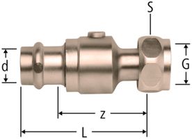 Anschlussverschraubungen NUSSBAUM Optipress