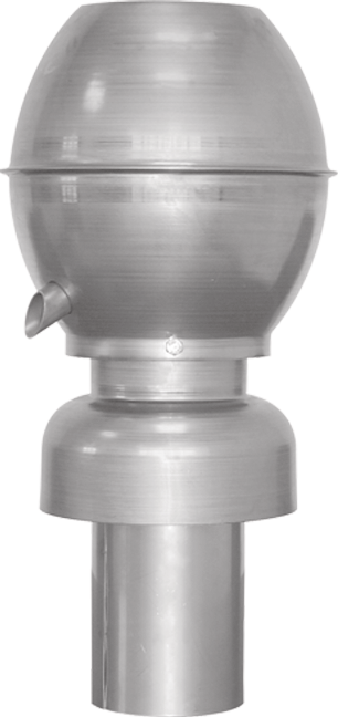 Aluman Typ AMT 160 mm Standrohr 250 mm - Antares Entlüfter