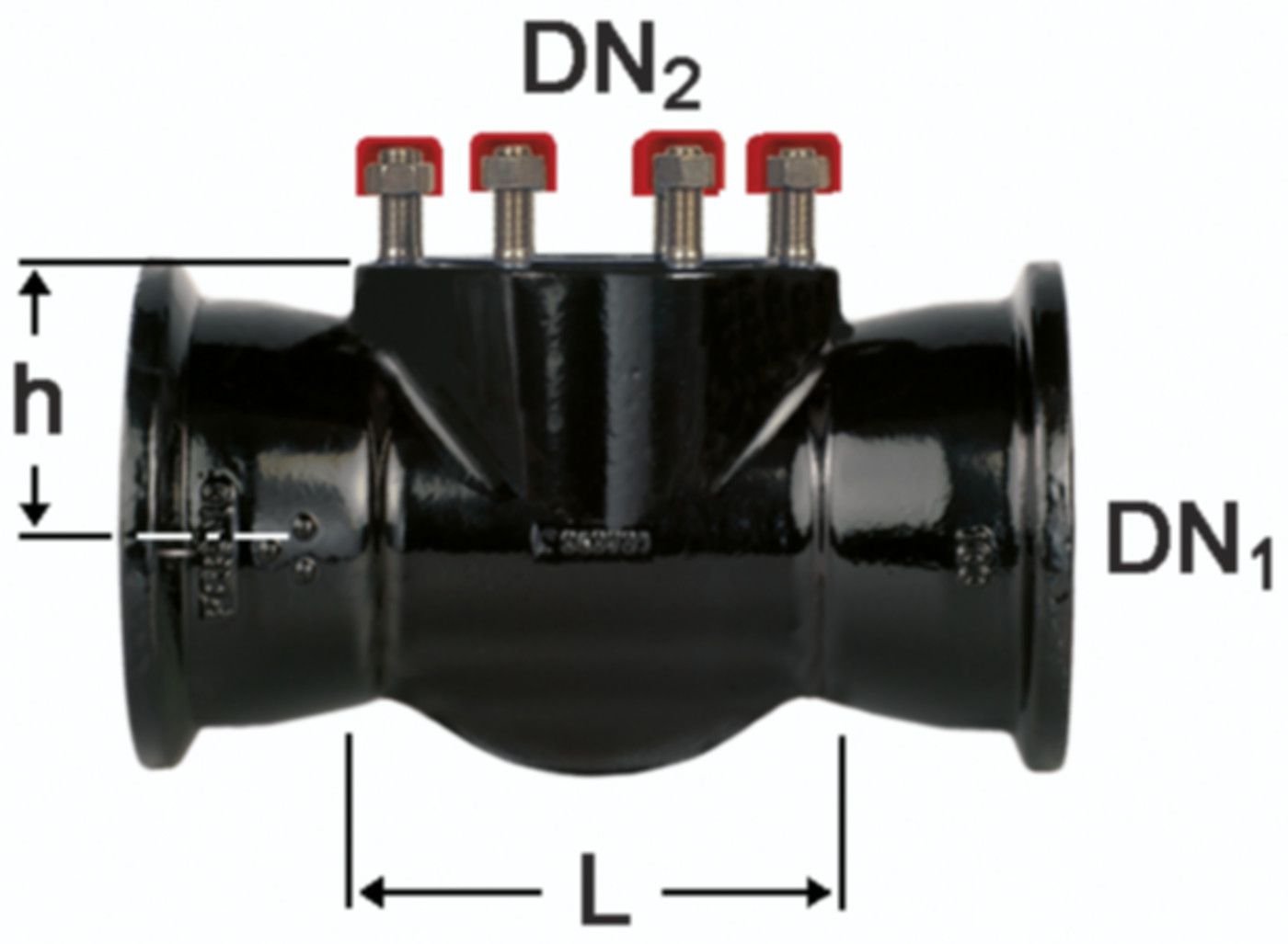 T-Stücke vonRoll hydro Fig. 2854 (UA)