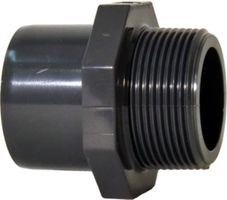 Übergangs-Muffennippel +GF+ PVC-U