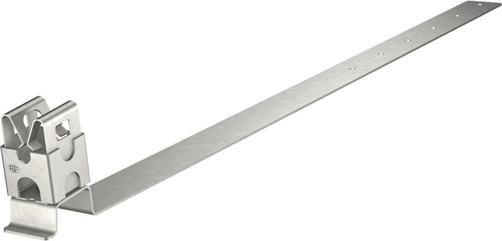 Leitungsh. f/Flachziegel 400mm Inox 6-10 AF 220.024.000 / FL 31 Quadro - AF Blitzschutzprogramm