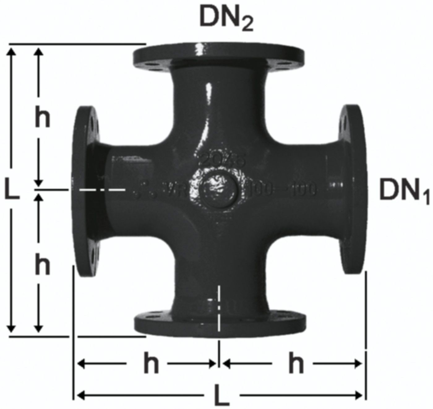 Flanschkreuze vonRoll hydro Fig. 2045 (TT)
