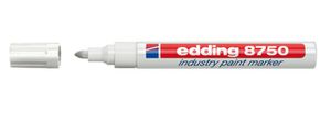 EDDING 8750, Industrielackmarker Weiss, Schriftbreite 2.0-4.0mm - Auszeichnen