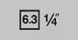 Steckschlüssel-Einsätze 1/4"