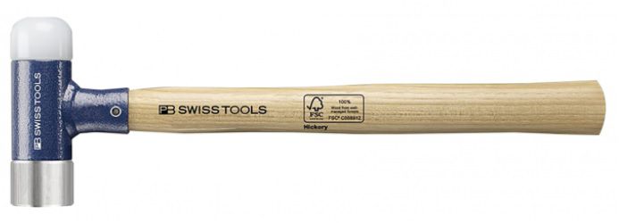 Schon- und Schlosserhammer ø27 rückschlagfrei Griff aus Hickory Holz, PB 304.2 - Schlag, Brechwerkzeuge