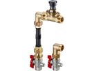 Wärmemengenzähler-Anschluss-Set 3/4"-110 horizontal m/Strangregulierv. 140 45 79 - Oventrop Fussbodenheizungszubehör