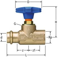 Geradsitzventile NUSSBAUM Optipress-Aquaplus