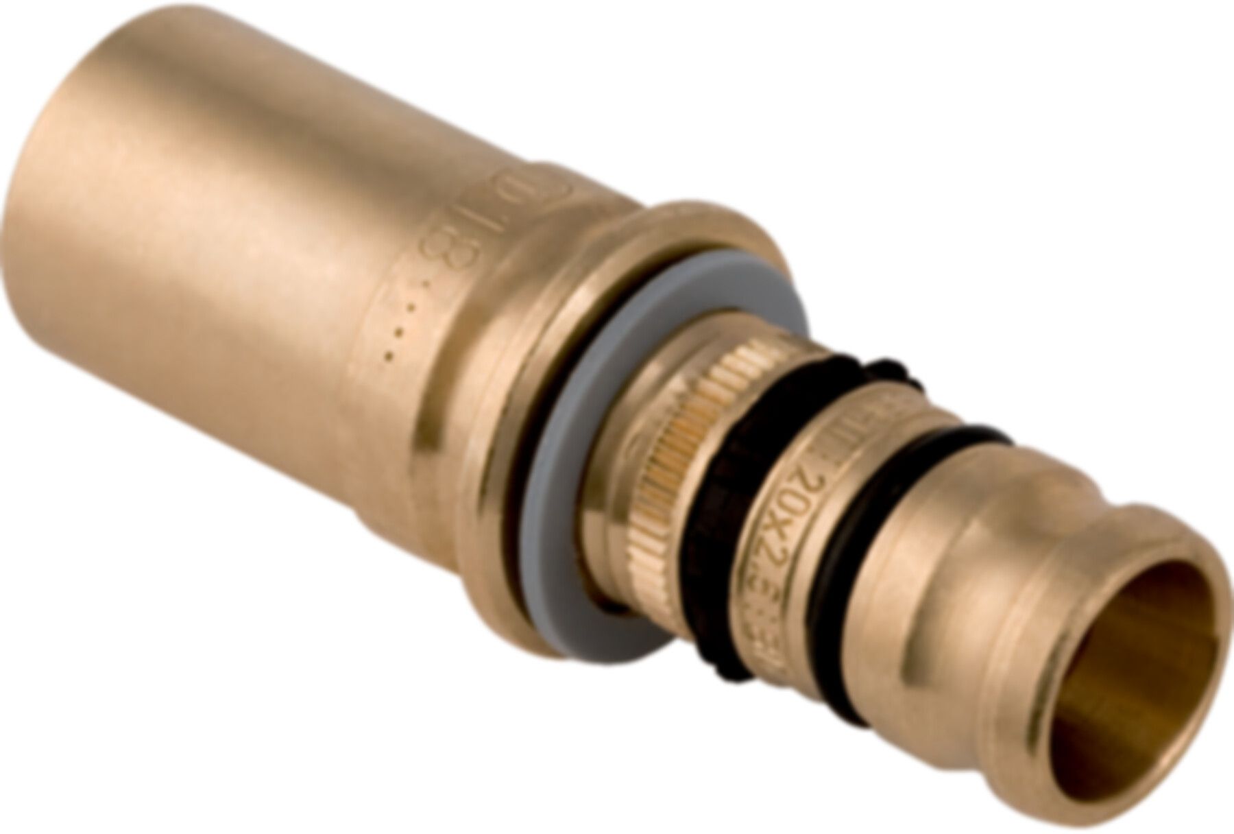 Übergang 26mm-22mm 603.510.00.5 auf Mapress Steckende, Edelstahl,NPW - Geberit-Mepla-Formstücke