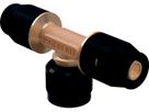T-Stück 16mm-1/2"-16mm 650.504.00.1 mit MasterFix - Geberit-Push Fit-Formstücke