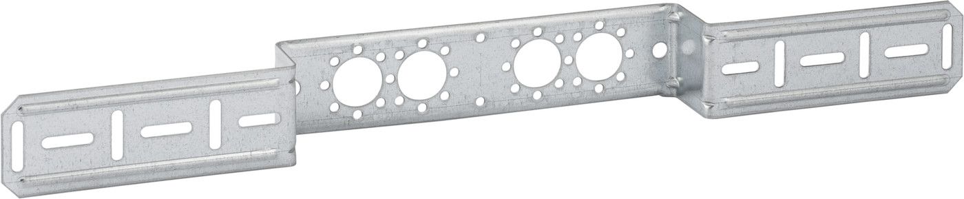 Montageplatte zweifach 601.732.00.1 abgesetzt 73/153mm - Geberit-Push Fit-Formstücke