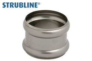 Doppelwulsten 75 mm 294 "Strubline" - Cr-Ni Spenglereihalbfabrikate