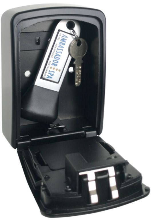 Schlüsseldepot 145x105x55 KSB-25 E, Smartphone opening, wetterfest IP 65 - Schlüsselzubehör