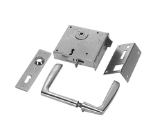 SCHÄNIS Zimmertürschloss 2005 BB 65, DIN rechts CF, verzinkt - Türschlösser und Zubehör