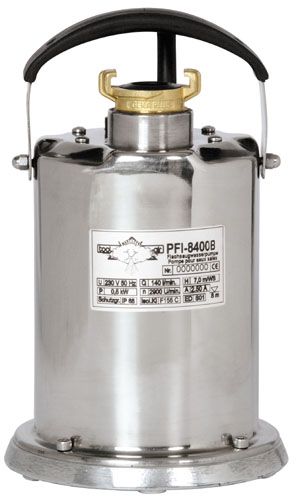 Flachsaugwasserpumpe, 230V 12600l/h, 6m, 0.8kW, PFI-10800C - Wasser