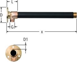 Verlängerungsrohre NUSSBAUM