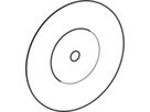 Abdichtscheibe EPDM für R1/2"-3/4" 601.812.00.1 - Geberit-Push Fit-Formstücke