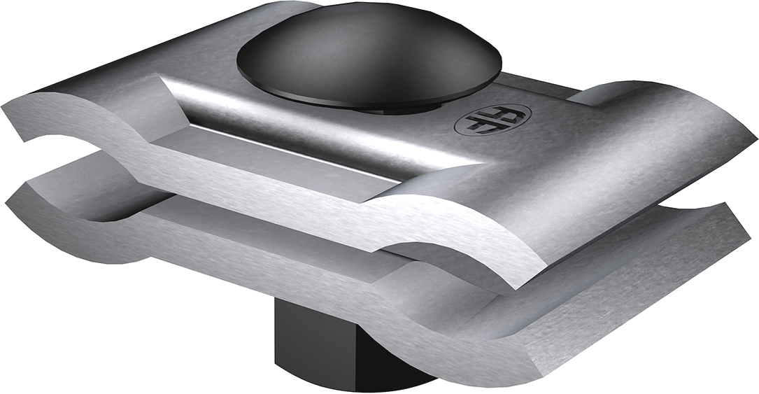 Parallelklemme f/Armierung blank 6-22 AF 281.085.000 / FE 41 - AF Blitzschutz-Erdungszubehör