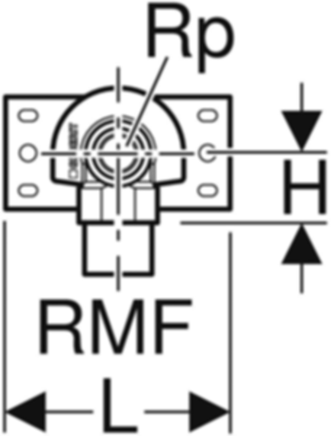 Anschlusswinkel 90° einfach 1/2"- MF1/2" mit Aussengewinde 632.861.00.2 - Geberit-Push Fit-Formstücke
