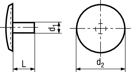 Abdeckkappen für Senk-Holzschrauben BN2038 3-15black - Bossard Schrauben