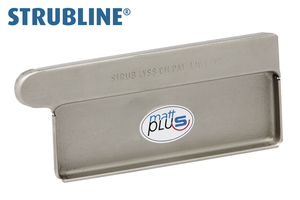 Anklemmboden links eckig 330 mm 129 "Strubline" - MattpluS Spenglereihalbfabrikate