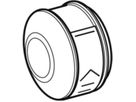 Verteiler-Kappe 28 mm lösbar 653.484.00.1 - Geberit-Push Fit-Formstücke