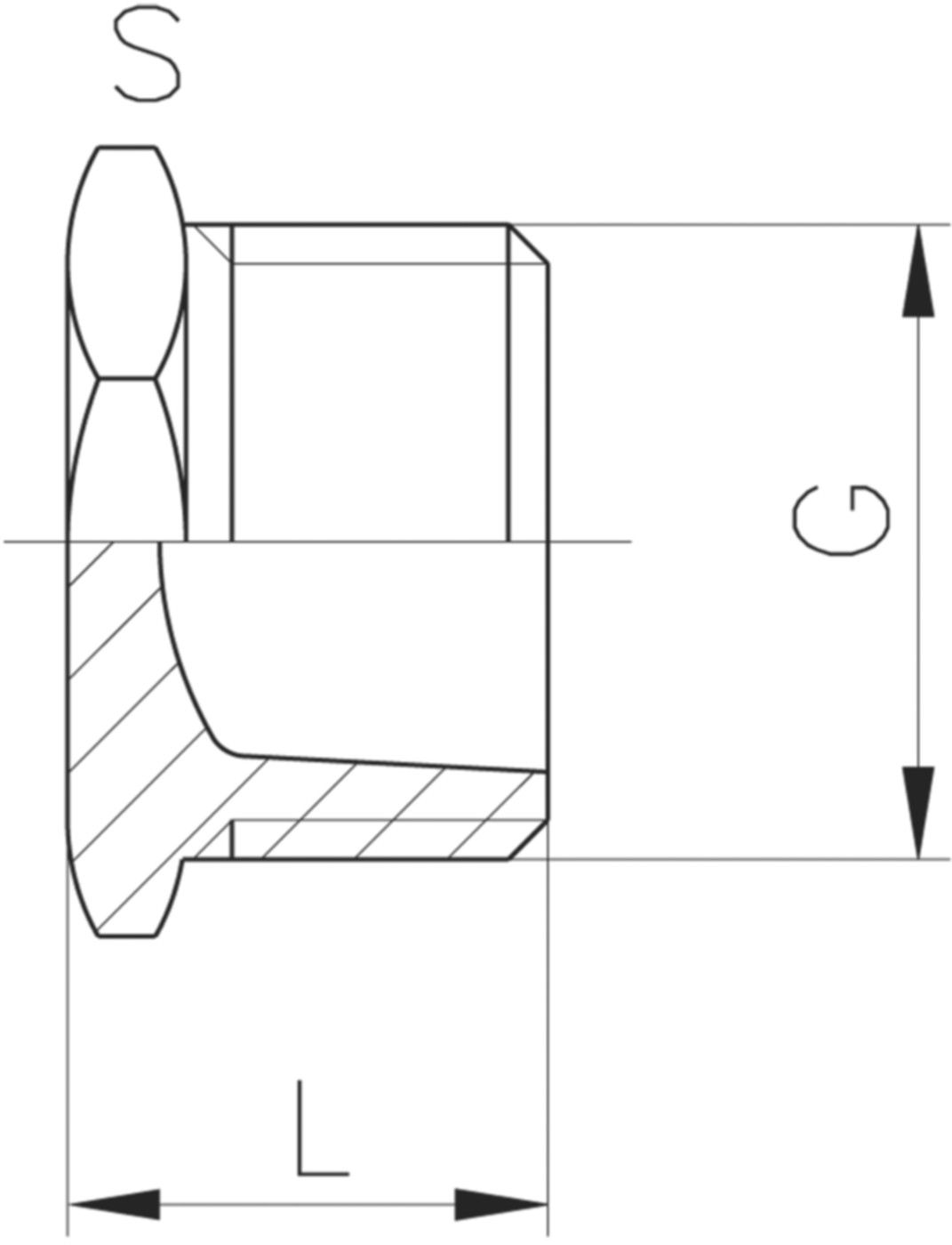 Stopfen 11/4" 721 960 909 - GF Hart PVC-U Formstücke