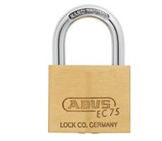 Vorhangschloss ABUS EC75/30 Messing, verschiedenschliessend inkl. 2 Schlüssel - Vorhängeschloss, Sicherheitsbeschläge