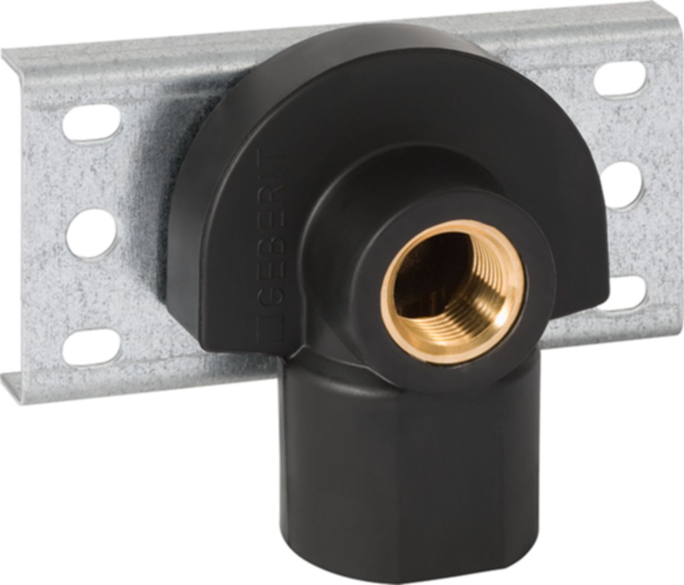 Anschlusswinkel 90° einfach 1/2"- MF1/2" mit Aussengewinde 632.861.00.2 - Geberit-Push Fit-Formstücke